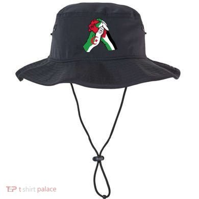 Algeria And Palestine Hands Bucket Hat
