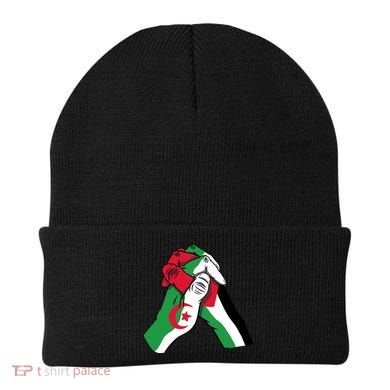 Algeria And Palestine Hands Beanie