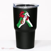 Algeria And Palestine Hands Tumbler thumb 0