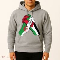 Algeria And Palestine Hands Hoodie thumb 2
