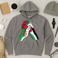 Algeria And Palestine Hands Hoodie thumb 3