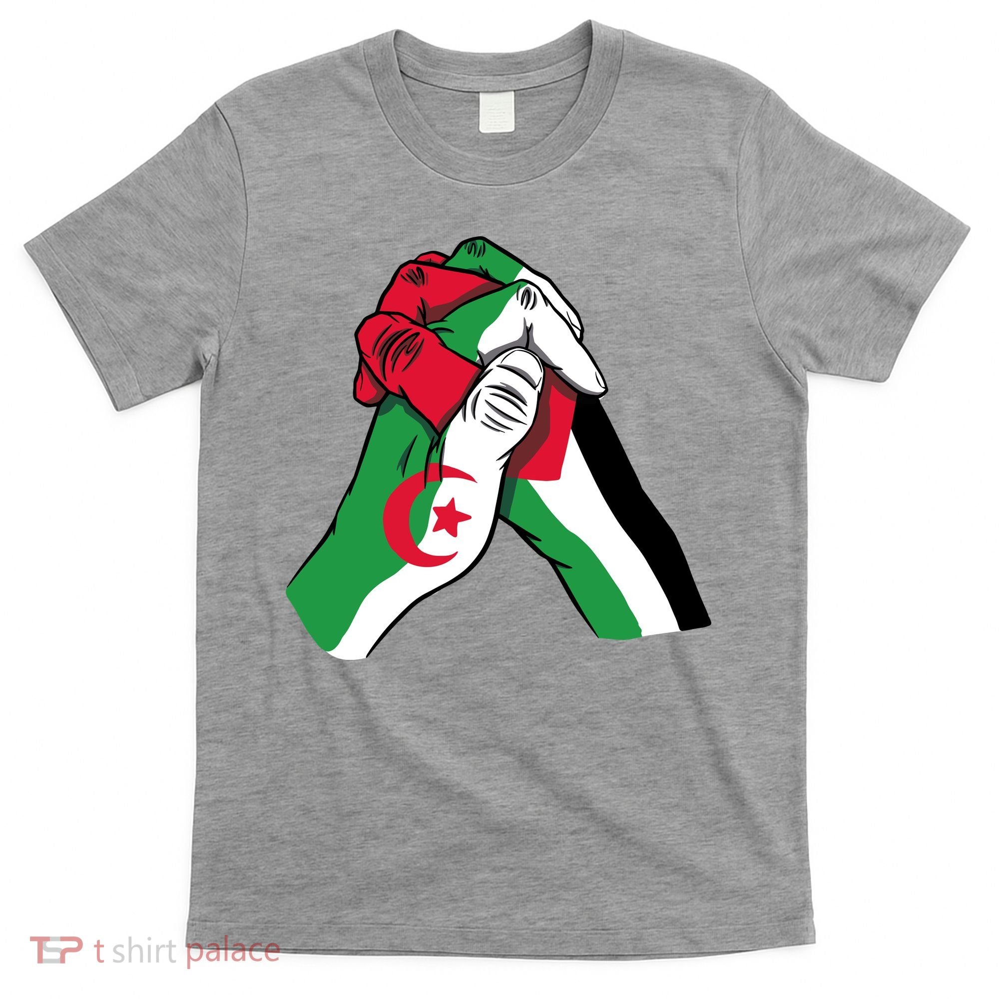 Algeria And Palestine Hands T-Shirt