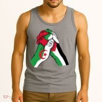 Algeria And Palestine Hands Tank Top thumb 3