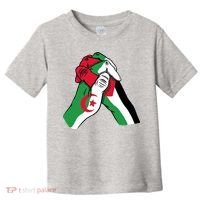 Algeria And Palestine Hands Toddler T-Shirt thumb 0
