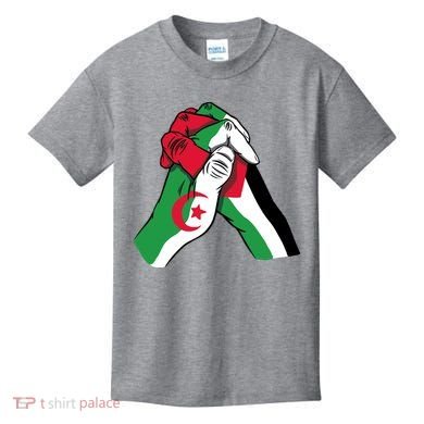 Algeria And Palestine Hands Kids T-Shirt