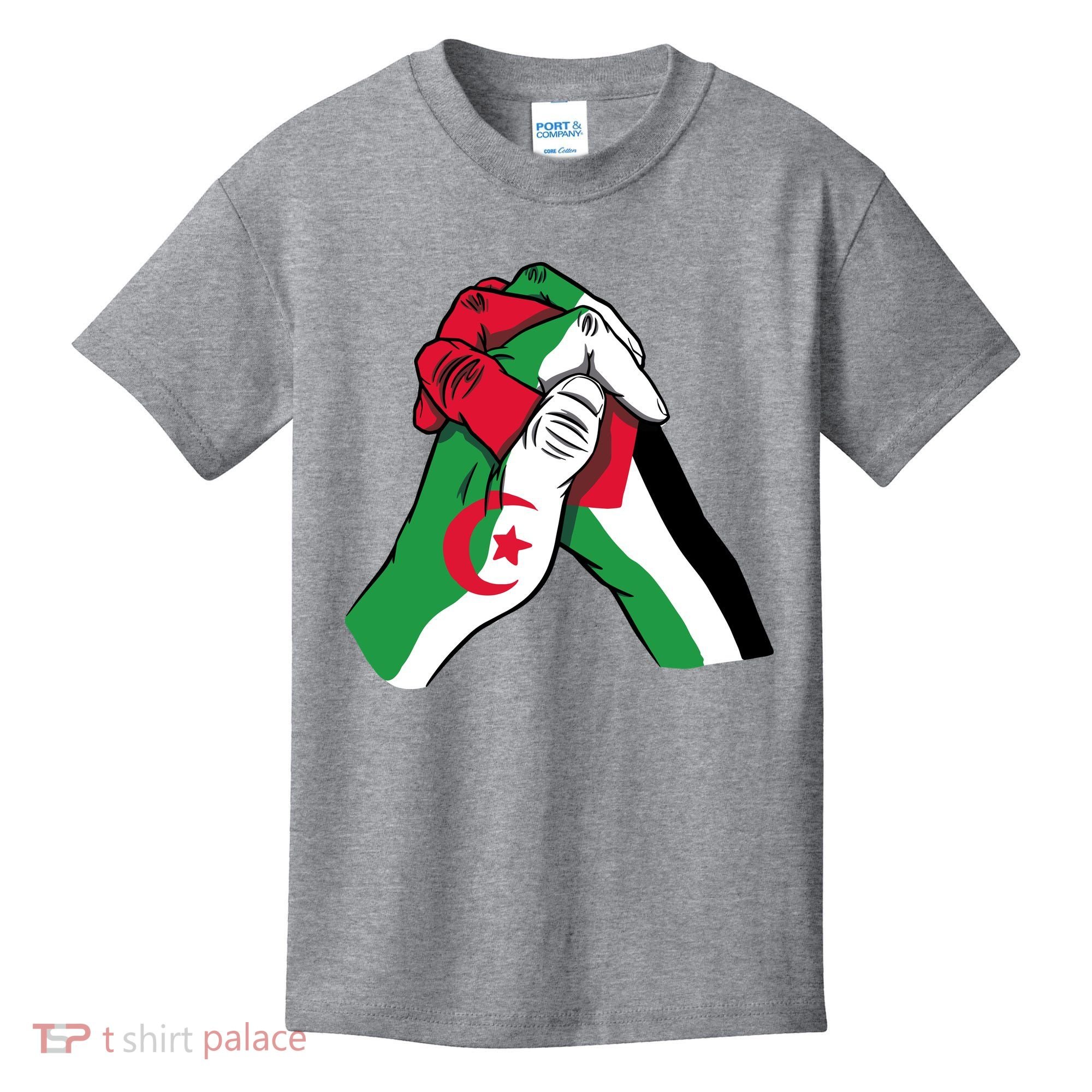 Algeria And Palestine Hands Kids T-Shirt