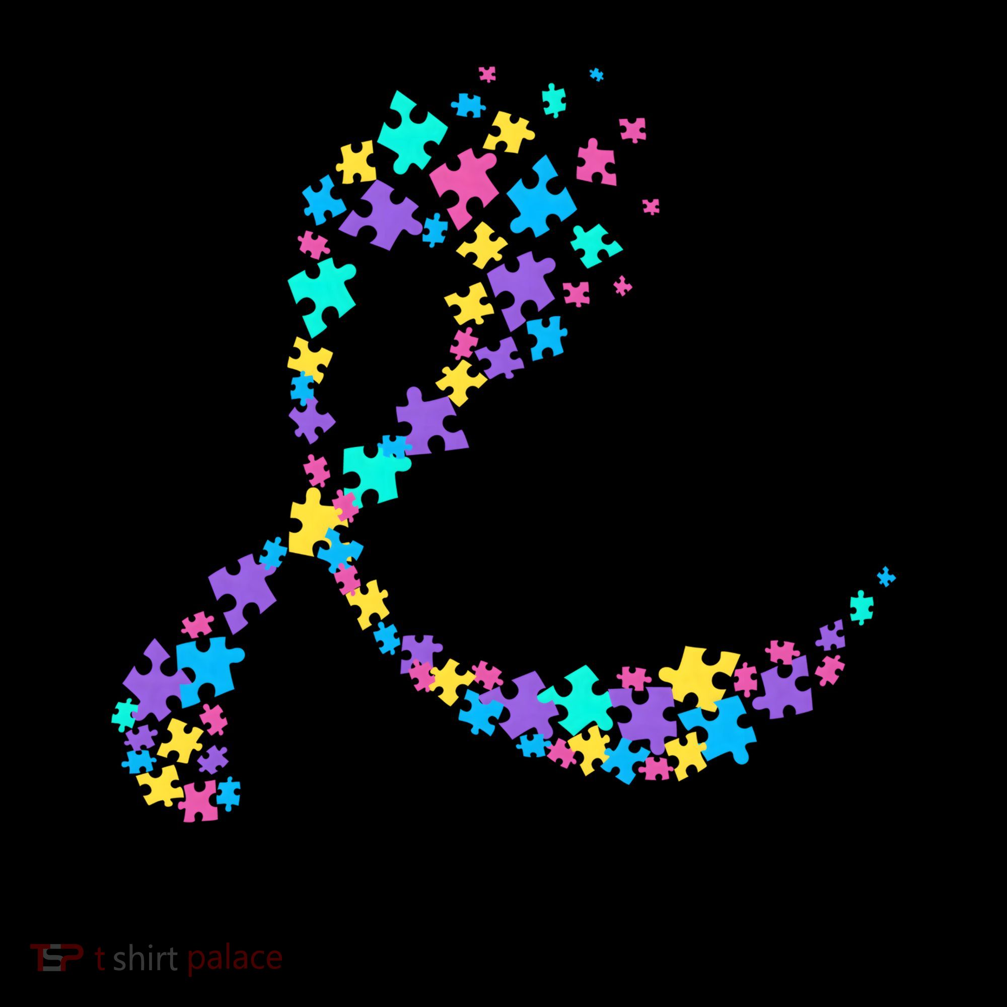 Autism Awareness Puzzle Ribbon Coffee Mug