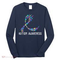 Autism Awareness Puzzle Ribbon Long Sleeve Shirt thumb 0