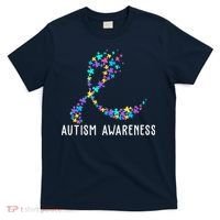 Autism Awareness Puzzle Ribbon T-Shirt thumb 0