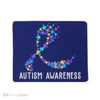 Autism Awareness Puzzle Ribbon Mousepad thumb 0
