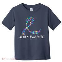 Autism Awareness Puzzle Ribbon Toddler T-Shirt thumb 0