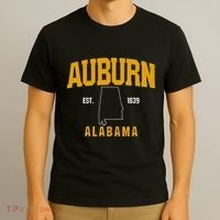 Auburn Alabama Product Retro Vintage Gift T-Shirt thumb 3