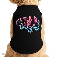 Axolotl Animal Pop Art Cute Axolotl Lover Doggie Tank thumb 0