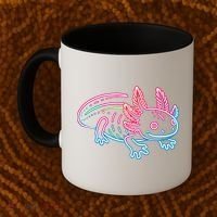 Axolotl Animal Pop Art Cute Axolotl Lover Coffee Mug thumb 2