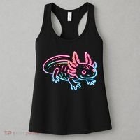 Axolotl Animal Pop Art Cute Axolotl Lover Women's Tank Top thumb 3