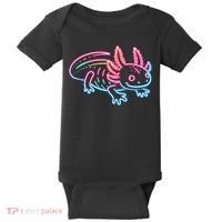 Axolotl Animal Pop Art Cute Axolotl Lover Baby Bodysuit thumb 0