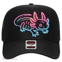 Axolotl Animal Pop Art Cute Axolotl Lover Hat thumb 0