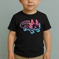 Axolotl Animal Pop Art Cute Axolotl Lover Toddler T-Shirt thumb 2
