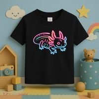 Axolotl Animal Pop Art Cute Axolotl Lover Toddler T-Shirt thumb 3