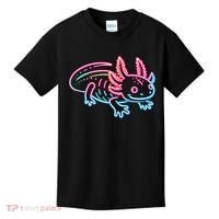 Axolotl Animal Pop Art Cute Axolotl Lover Kids T-Shirt thumb 0