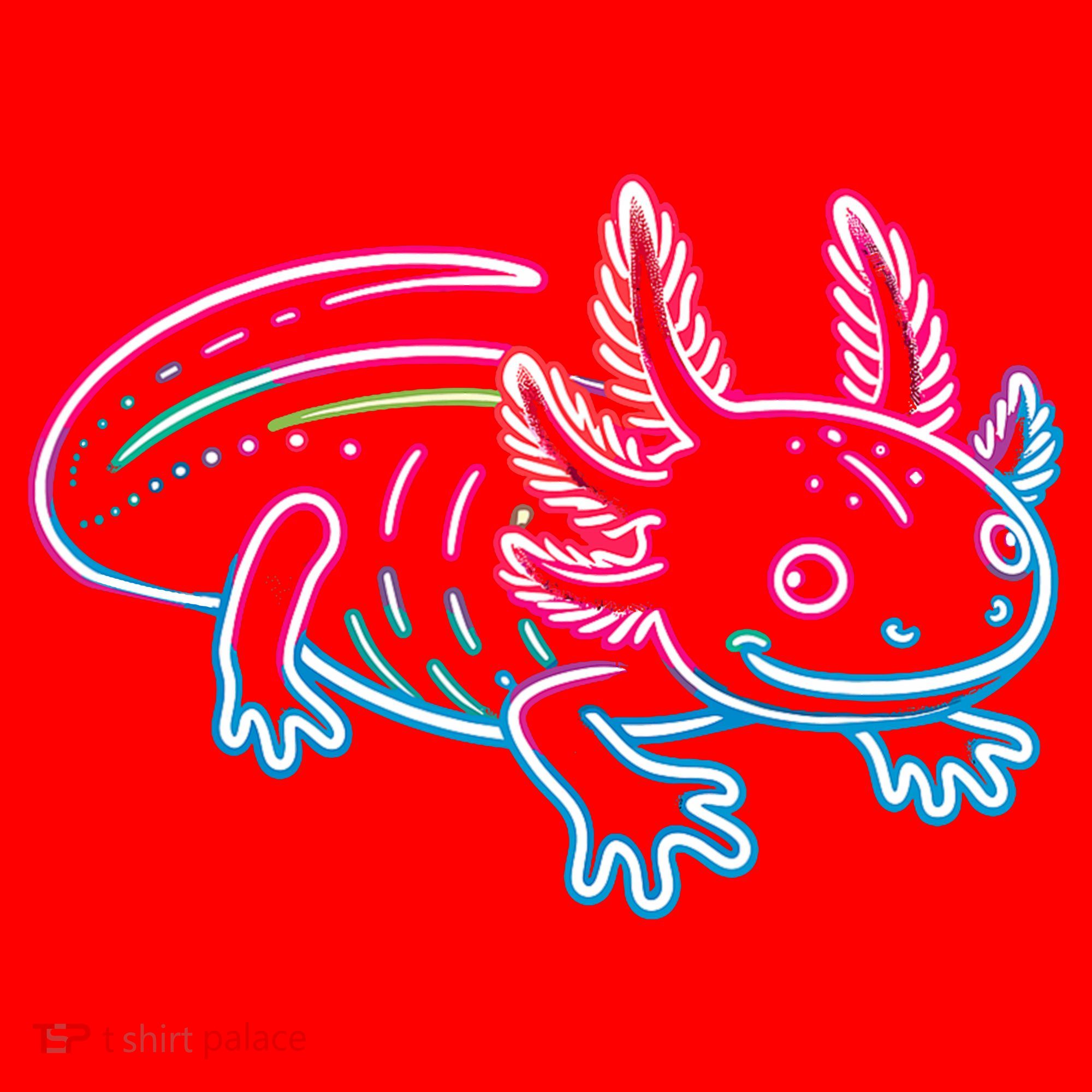 Axolotl Animal Pop Art Cute Axolotl Lover Santa Hat