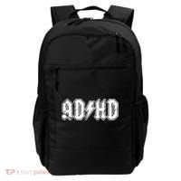 ADHD ADD Parody Rock And Roll Entourage Music Funny Backpack thumb 0