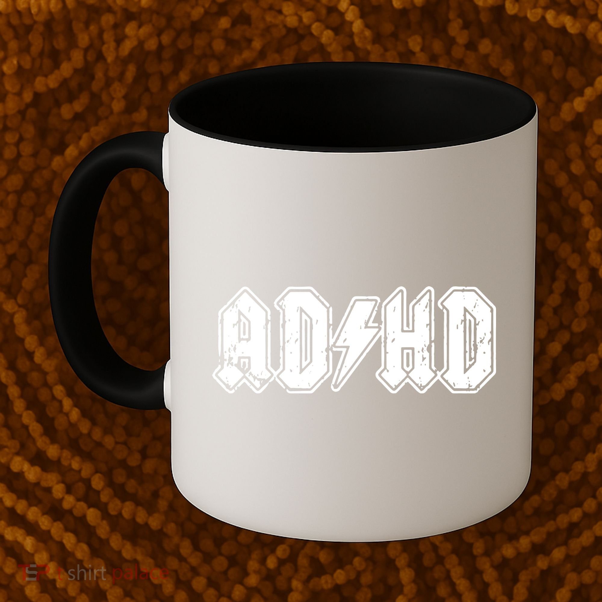 ADHD ADD Parody Rock And Roll Entourage Music Funny Coffee Mug