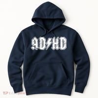 ADHD ADD Parody Rock And Roll Entourage Music Funny Hoodie thumb 0