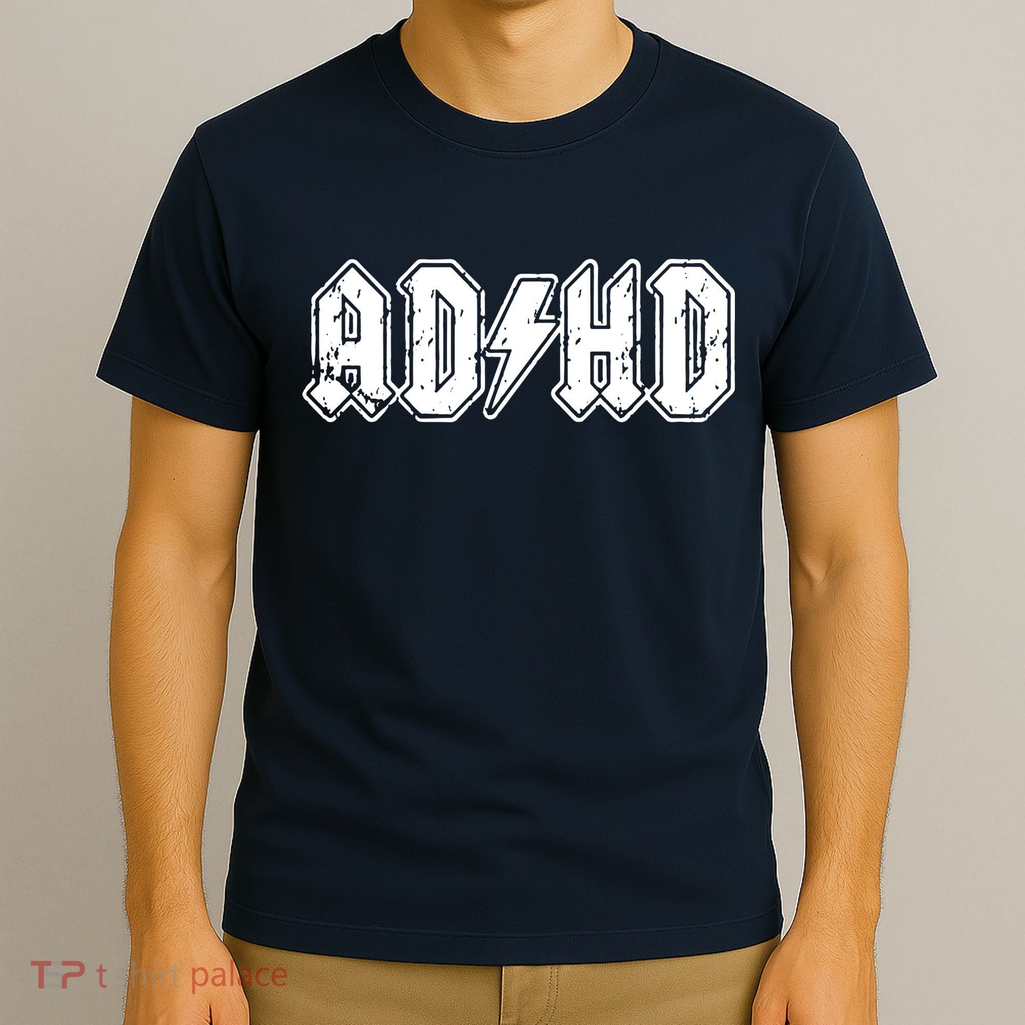 ADHD ADD Parody Rock And Roll Entourage Music Funny T-Shirt