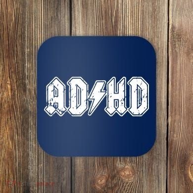 ADHD ADD Parody Rock And Roll Entourage Music Funny Coaster