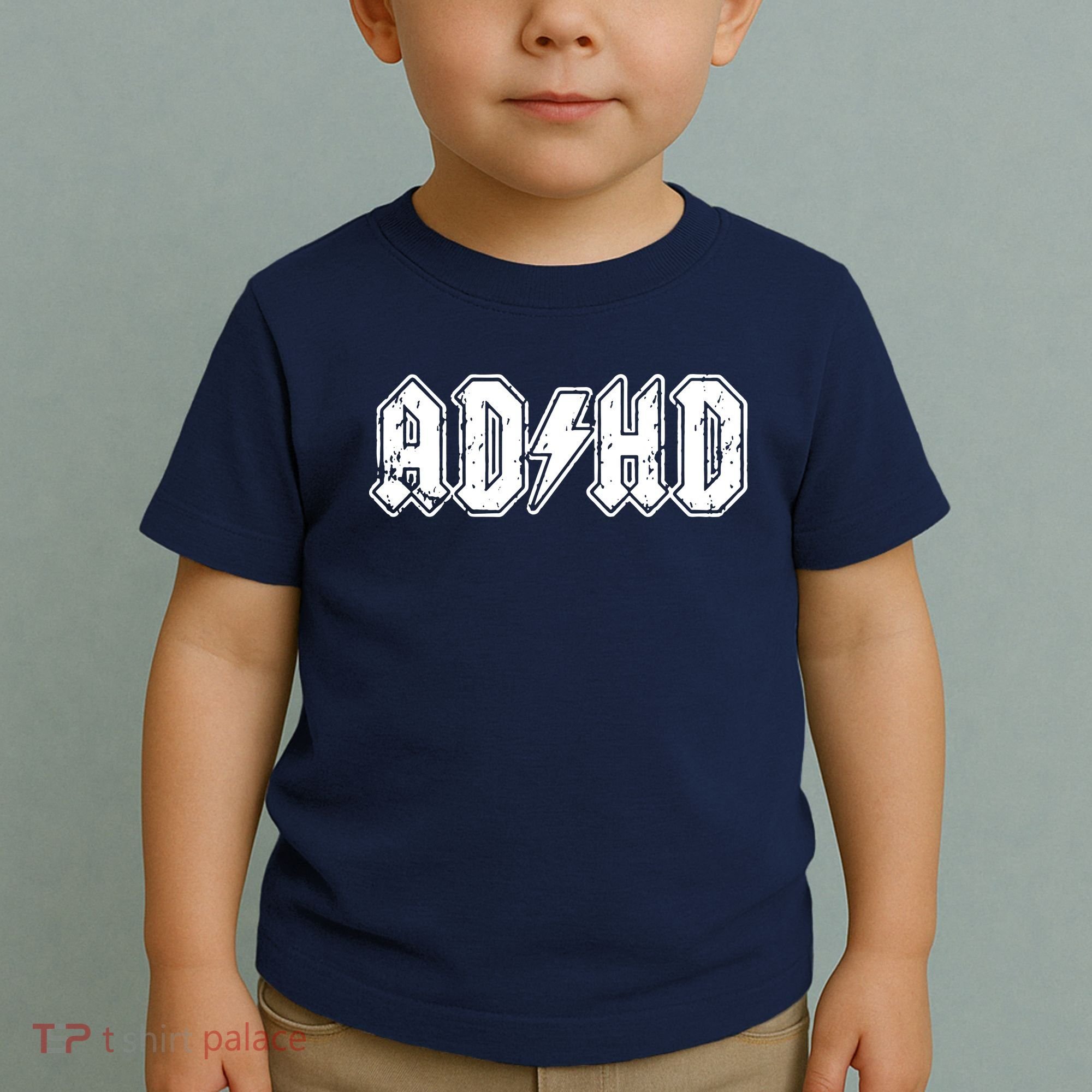 ADHD ADD Parody Rock And Roll Entourage Music Funny Toddler T-Shirt