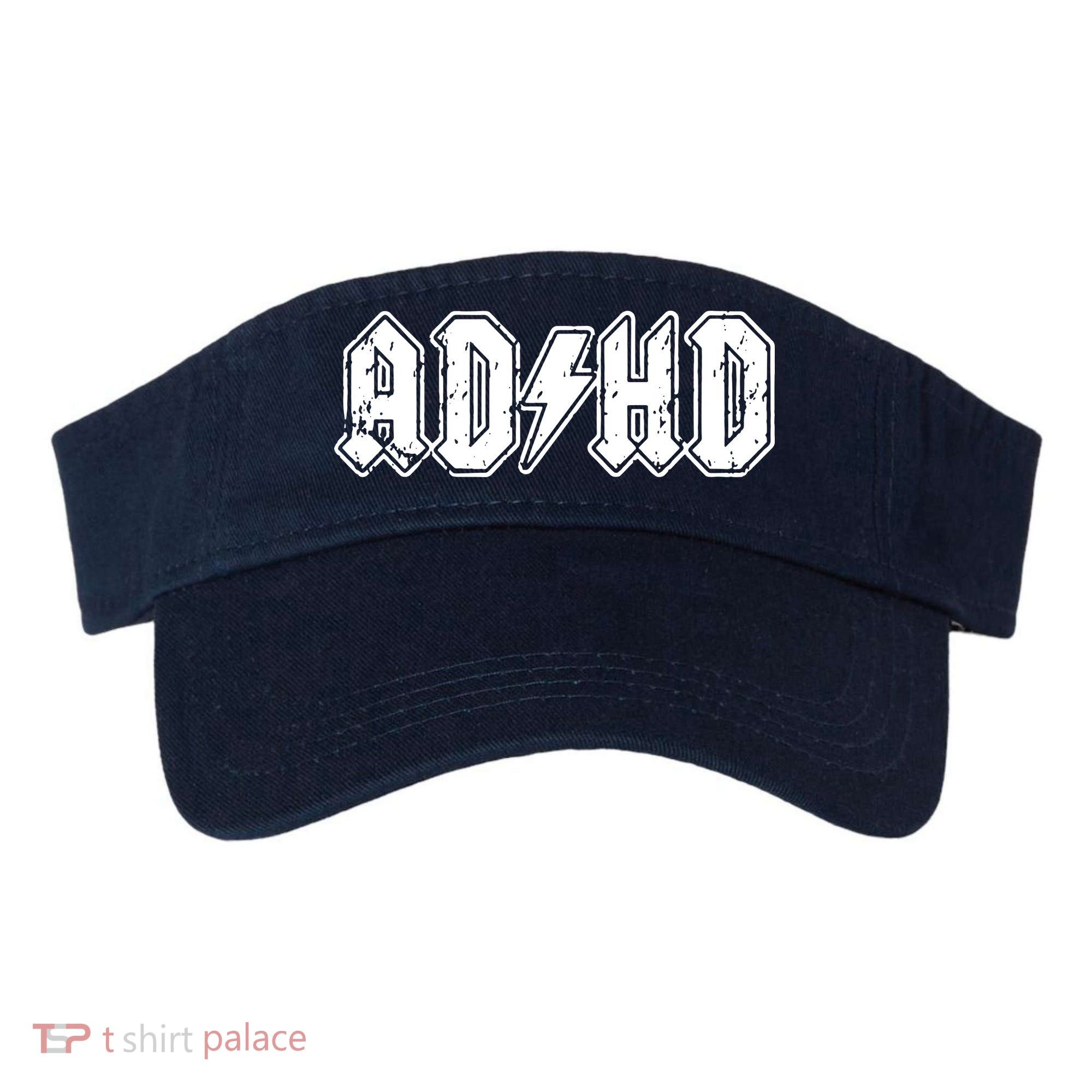 ADHD ADD Parody Rock And Roll Entourage Music Funny Visor