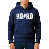 ADHD ADD Parody Rock And Roll Entourage Music Funny Kids Hoodie thumb 4