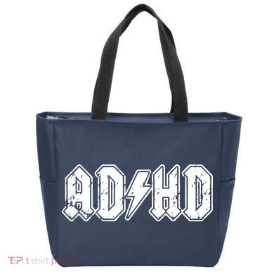 ADHD ADD Parody Rock And Roll Entourage Music Funny Tote Bag