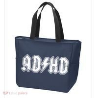 ADHD ADD Parody Rock And Roll Entourage Music Funny Tote Bag thumb 3