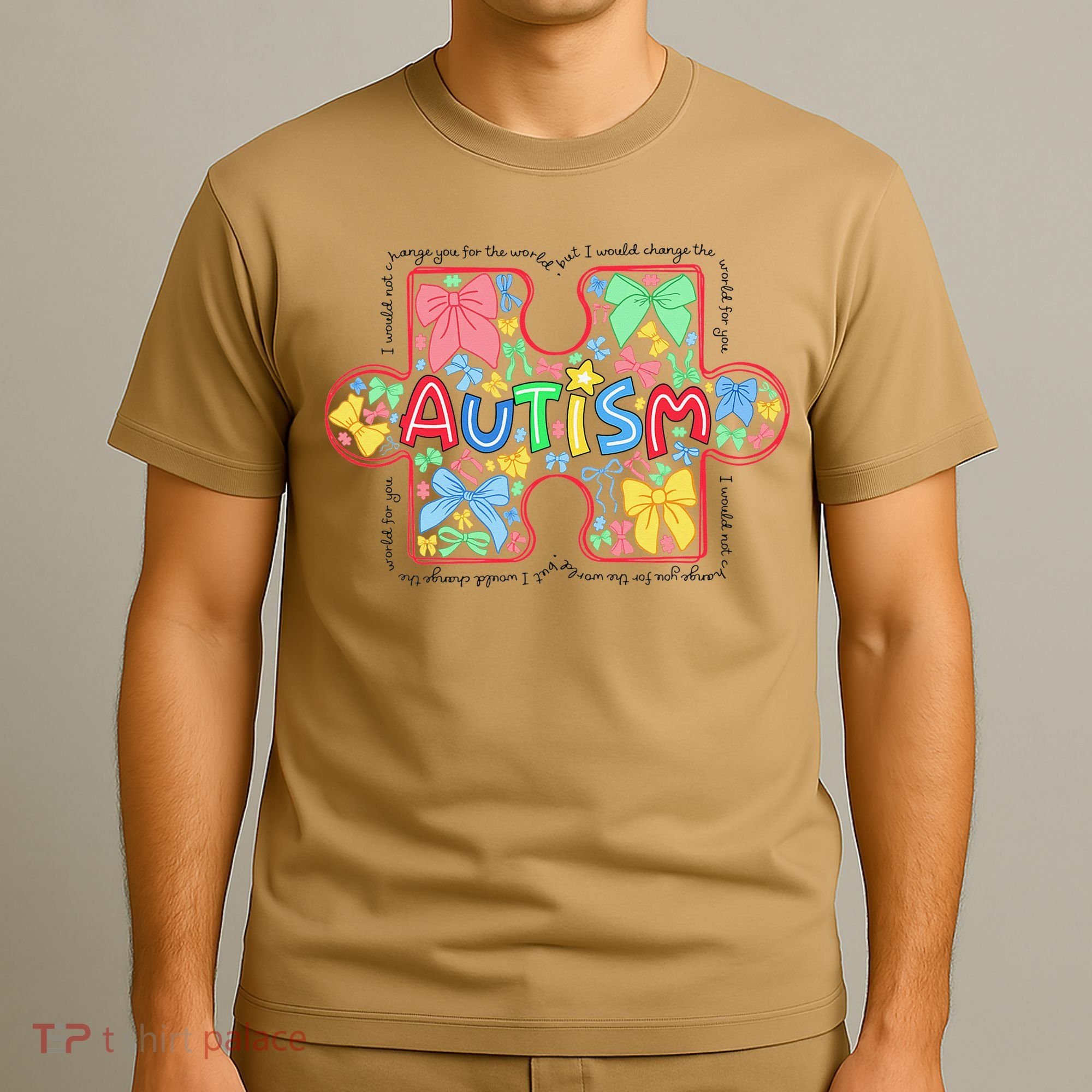 Autism Awareness Puzzle Heart Awareness Day - Women Girl T-Shirt