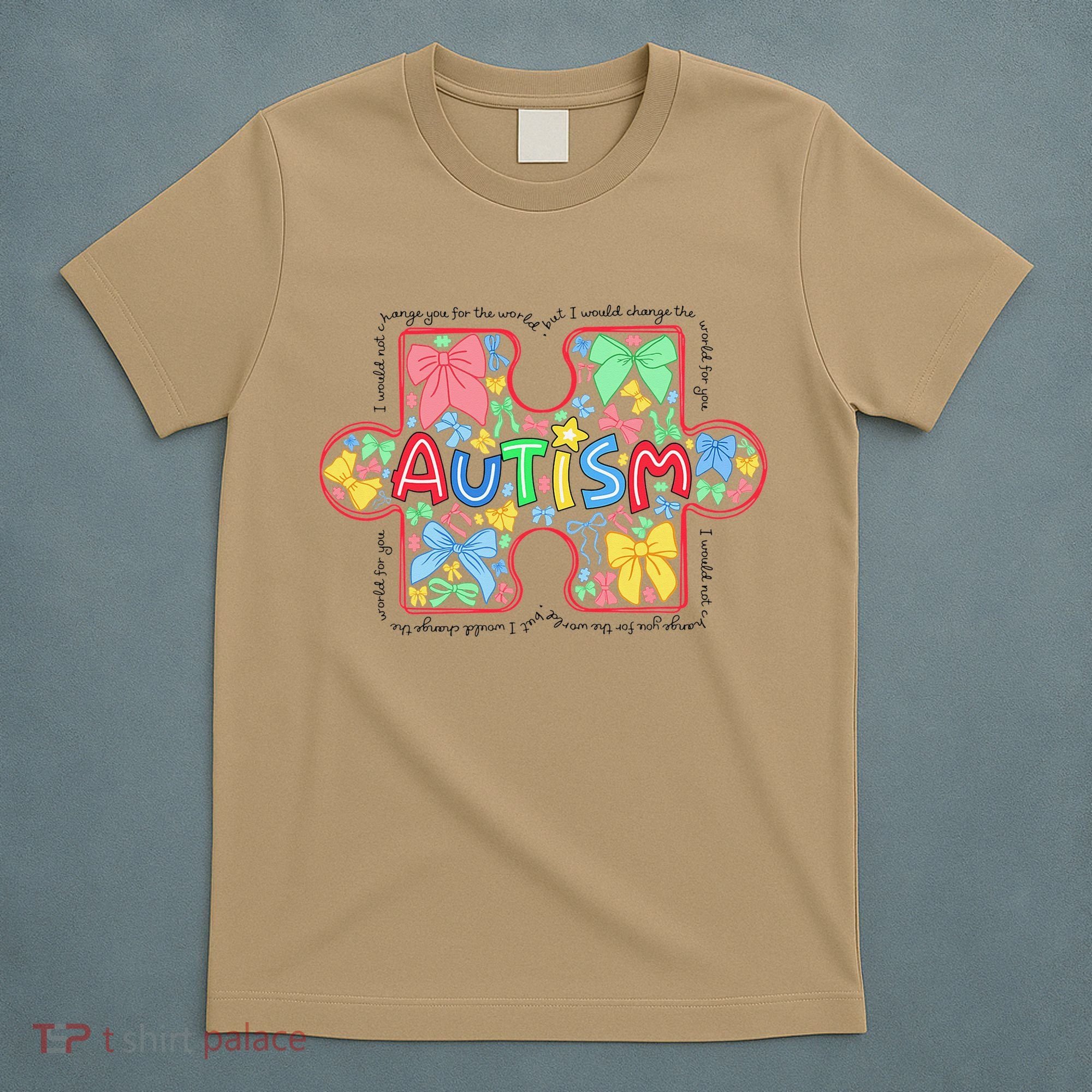 Autism Awareness Puzzle Heart Awareness Day - Women Girl T-Shirt