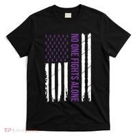 Alzheimers Awareness Purple Ribbon Dementia Mom Dad Grandpa T-Shirt thumb 0