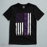Alzheimers Awareness Purple Ribbon Dementia Mom Dad Grandpa T-Shirt thumb 5