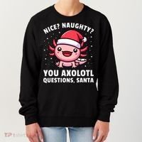 Axolotl  Axolotl Questions Christmas  Women's Sweatshirt thumb 0