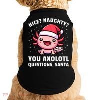Axolotl  Axolotl Questions Christmas  Doggie Tank thumb 0