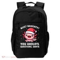 Axolotl  Axolotl Questions Christmas  Backpack thumb 0