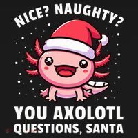 Axolotl  Axolotl Questions Christmas  Women's Hoodie thumb 2