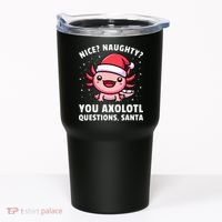 Axolotl  Axolotl Questions Christmas  Tumbler thumb 0