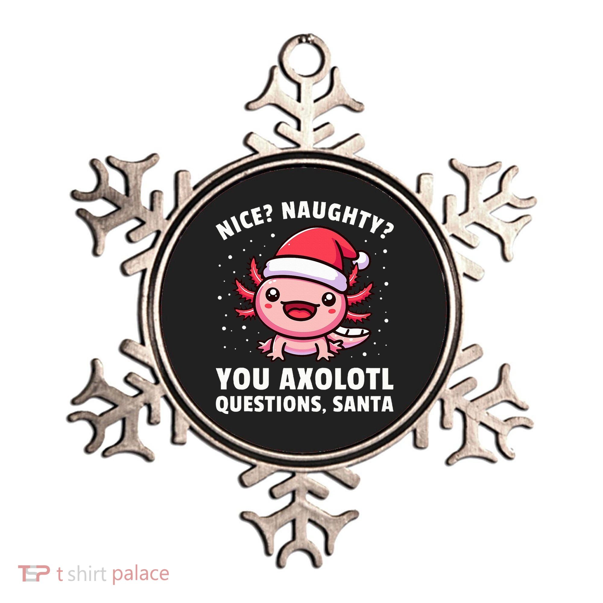 Axolotl  Axolotl Questions Christmas  Ornament
