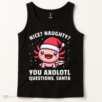 Axolotl  Axolotl Questions Christmas  Tank Top thumb 2