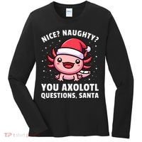 Axolotl  Axolotl Questions Christmas  Women's Long Sleeve Shirt thumb 0