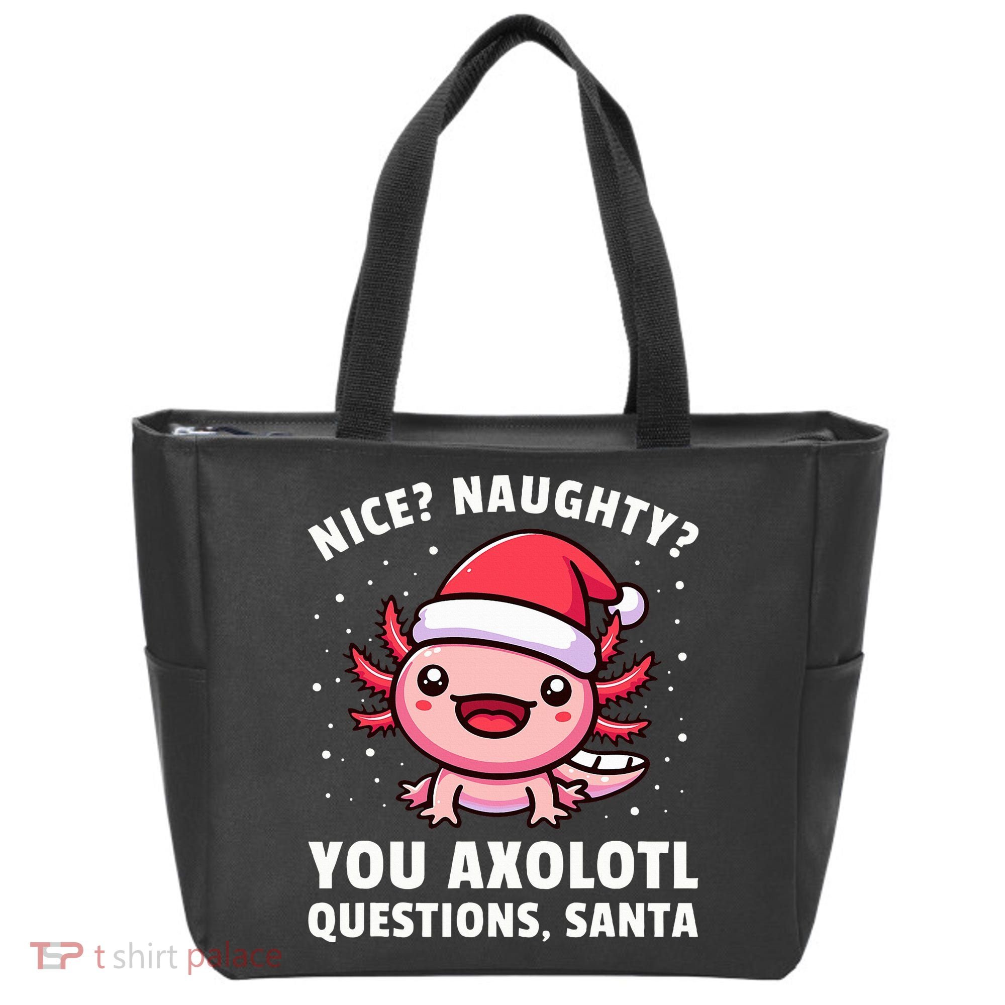 Axolotl  Axolotl Questions Christmas  Tote Bag
