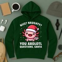 Axolotl  Axolotl Questions Christmas  Hoodie thumb 3
