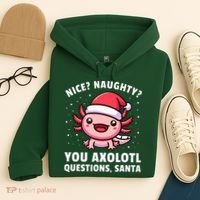 Axolotl  Axolotl Questions Christmas  Hoodie thumb 4